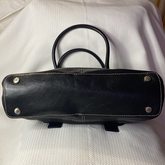 Michael Michael Kors Black Leather Satchel NWOT - Picture 4 of 14